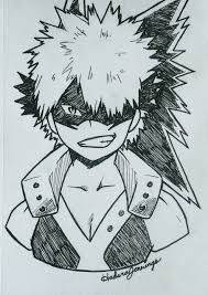 Wear these bakugou my hero acadamia earings! Orasnap Bakugou My Hero Academia Drawings Easy