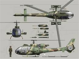 Sa342 Gazelle Sa341 Light Multi Role Combat Helicopter