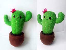 Soooo many questions about this one, so i'm sharing all the details on how to make a giant plush cactus! Amazon Com Cactus Plush Handmade Cactus Toy Stuffed Cactus Plushie Cactus Lover Gift Cactus Baby Gift Plush 7 8 In Handmade