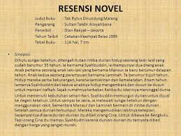 Diperlukan garis waktu untuk mempertemukan kedua tebing kutub itu. Resensi Novel Tak Putus Dirundung Malang Ppt Download