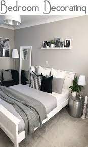 Pink and grey work well as a bedroom colour scheme for both. Grey And White Small Bedroom Ideas Bedroom Inspiration