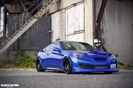 Something Fresh Clean Stancenation Form Function Hyundai Genesis Coupe Hyundai Genesis Hyundai