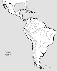 Latin America Physical Map Quiz And Roundtripticket Me New Latin America Map Map South America Map