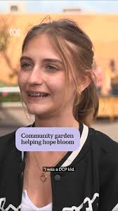 The community garden helping youth hopes bloom