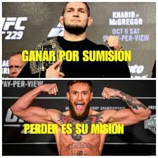 Mcgregor had looked alright in the bout up until the second round, but eventually his energy waned. Ganador Mcgregor Vs Khabib The Best Memes From Conor Mcgregor Vs Khabib Nurmagomedov Foto 1 De 15 Marca English