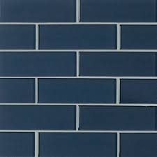Our copper is offered in 12x12 gauged and 16x16 honed, as well as 4x4 and 6x6 tumbled. 2x6 Blue Midnight Brick Pattern Glass Mosaic Tile Backsplash Wall Kitchen Bathroom Subway Tile