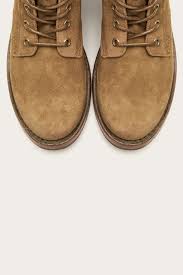 Soft, slightly slouchy leather relaxes a classic combat boot with timeless appeal. Veronica Combat Frye Since 1863