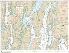 waterproof chart of cleveland harbor including lower