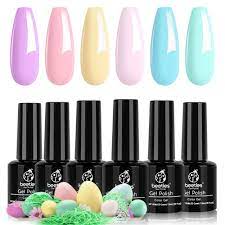 I definitely enjoy having my nails painted. Amazon Com Beetles Pastel Gel Nail Polish Set Spring Summer Gel Polish Soak Off Gel Polish Set Nail Lamp Required 7 3ml Each Bottle Easter Decorations Nail Art Gifts Box Beauty