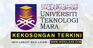 We assist our clients with all the talent search process. Universiti Teknologi Mara Uitm Buka Pengambilan Kekosongan Jawatan Terkini Mohon Sebelum 14 April 2021