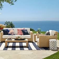 Maybe you would like to learn more about one of these? Black Patio Stripe Indoor Outdoor Rug Williams Sonoma