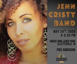 Jenn Cristy Band, 200 S. Park St, Ellettsville, IN, United States, Indiana  47429, 24 May 2025