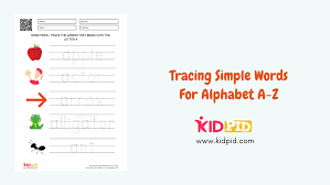 Dive into positive words five letter or fewer z words like zesty, zizz, and zoom. Tracing Simple Words Things That Start With Alphabet A Z Kidpid