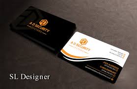 Elegant and modern business card mockup with silver logo letterpress effect. Professional Modern Business Business Card Design For A Company By Sl Designer Design 16948552