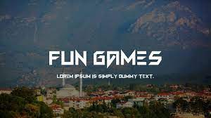 Fun group games for kids and adults are a great way to bring. Fun Games Font Download Free For Desktop Webfont