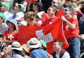 Image result for tennis fans in stands