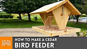 This will be much easier to follow if you download my illustration showing how to assemble this bird use a rubber mallet to better secure the bird feeder arms by hammering each pvc piece and connector together. How To Make A Bird Feeder Woodworking I Like To Make Stuff Youtube