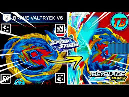 O brave valtryek v6 de beyblade burst surge virá com aero', um dos discos mais leves de beyblade burst, deixando a valquíria sem sua principal arma! Slash Valtryek Qr Code 08 2021