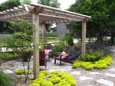 Guest Post Becky From Houzz Cleverly Inspired Rustic Pergola Pergola Patio Backyard Patio