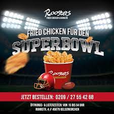 Custom menus available or order from our various concepts like roosters, noble smoke barbecue, bossy beulah's, copain gatherings, and the king's kitchen. Roosters Fried Chicken Burgers Home Gelsenkirchen Germany Menu Prices Restaurant Reviews Facebook