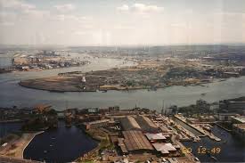 Blackwall Basin Coldharbour And The Greenwich Peninsula Before The Millennium Dome Photo By Barry Sullivan Greenwich Peninsula Docklands Paris Skyline