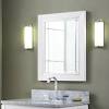 H frameless rectangular led light bathroom vanity mirror. 1