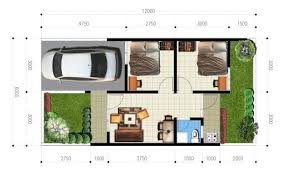 Desain rumah ini biasanya memiliki dua taman kecil di bagian depan dan belakang. 99 Desain Rumah Minimalis Type 36 Terbaru 2021 1 Lantai 2 Lantai