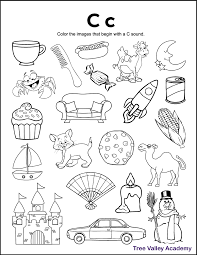 letter c sound worksheets tree valley academy