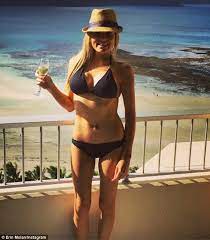 She is part of nine's wide world of sports for their nrl coverage and from 2019 their tennis coverage, where she will host the secondary broadcast for channel 9gem of the australian open. Nrl Footy Show S Erin Molan Shows Off Enviable Figure And Secret Tattoo Daily Mail Online