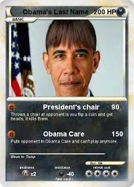 What is obama's last name? Pokemon Obama S Last Name