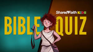 The first room, called the holy place, contained the lampstand and the table and consecrated bread. Bible Trivia Quiz For Kids From Genesis To Exodus Sunday School Homeschool Sharefaith Com Youtube