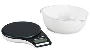 Digital kitchen scales are used for weighing food in a kitchen during cooking. Buy Salter Measuring Scale White Kitchen Scales Argos