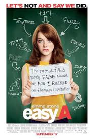 Easy A 11x17 Movie Poster 2010 Movie Tv Free Movies Online Streaming Movies
