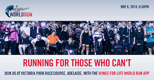 Their goal is to find a cure for spinal cord injuries. Wings For Life World Run 2018 South Australian Road Runners Club