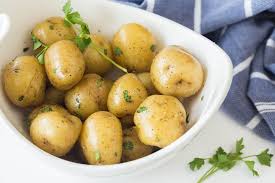 Easy Boiled Potatoes Recipe Boiled Sweet Potato Recipes Healthy Potato Recipes Boiled Potatoes Recipe