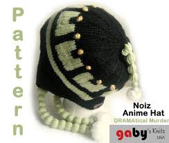 The knitting circle helps a newcomer in town find work in real estate—but now someone's staged a murder. Noiz Anime Hat Pattern Etsy Anime Hats Hats Hat Pattern