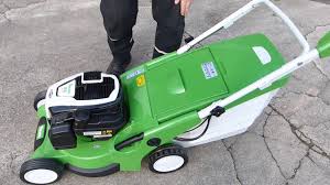 Viking rasenmäher und andere gartengeräte. Viking Mb 545 Ve Benzin Rasenmaher Mit Radantrieb Elektrostart Und Briggs Und Stratton Motor Youtube