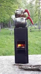Use rivets, a small stainless hinge, hole saw for the air going in, and for the vent pipe, and 4 stove pipe with a slit in the side for a damper. Diy Rocket Stove Designs Diy Mother Earth News
