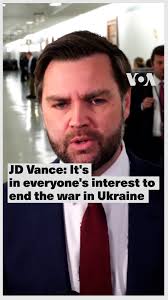 VOA Ukrainian asked Vice President JD...