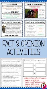 Teach Students How To Identify Fact And Opinion Within Fiction And Nonfiction Text Interactive Powerpoint Co Fact And Opinion Reading Skills 3rd Grade Reading