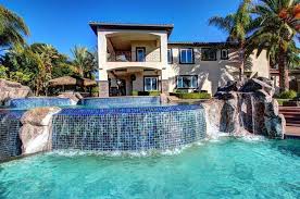 Dream House With Pool Houses With Giant Outdoor And Indoor Pools Google Search Pool Houses Big Houses With Pools Indoor Pool