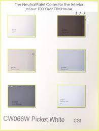 Interior Paint Colors For Our 100 Year