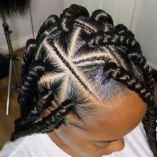Quick Thick Braid Hairstyles With Weave Melanin Poppin Black Girl Magic Hairsstyle In 2020 Quick Braided Hairstyles Weave Hairstyles Braided Quick Braids