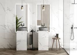 Romantic bathroom idea for small bathroom. Five Cool Design Ideas For Grey And White Bathrooms Cosentino