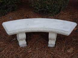 Make your own concrete and wood garden bench. 48 Curved Concrete Bench With Legs Scroll Design Cement Bench Patio Bench Ebay In 2021 Concrete Bench Concrete Garden Bench Patio Bench