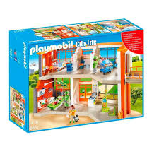 Juega en linea con mas jugadores de todo el mundo te esperan los juegos clasicos en linea como disney ben 10 defender moda complementos descendientes y clash royale. Hospital Playmobil Juguettos Online