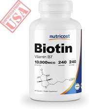 It is one of the eight b vitamins. Original Nutricost Biotin Vitamin B7 Gluten Free Non Gmo Buy Online In Pakistan