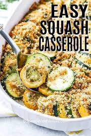 This Easy Yellow Squash Casserole Is The Perfect Way To Use The Abundance Of Su Baked Squash And Zucchini Recipes Yellow Squash Recipes Squash Zucchini Recipes