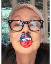 PUTTING MY VOTE WHERE MY MOUTH IS!