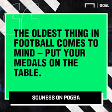 That's good and all, but you have to ask what's pogba doing to help with this?. Goal On Twitter Graeme Souness Hits Back At Paul Pogba